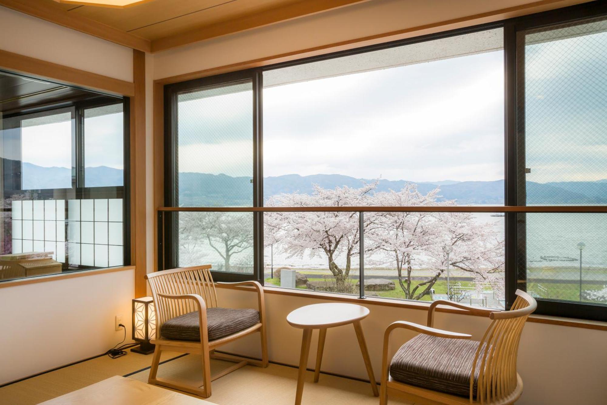 Sui Suwako Hotel Suwa  Buitenkant foto