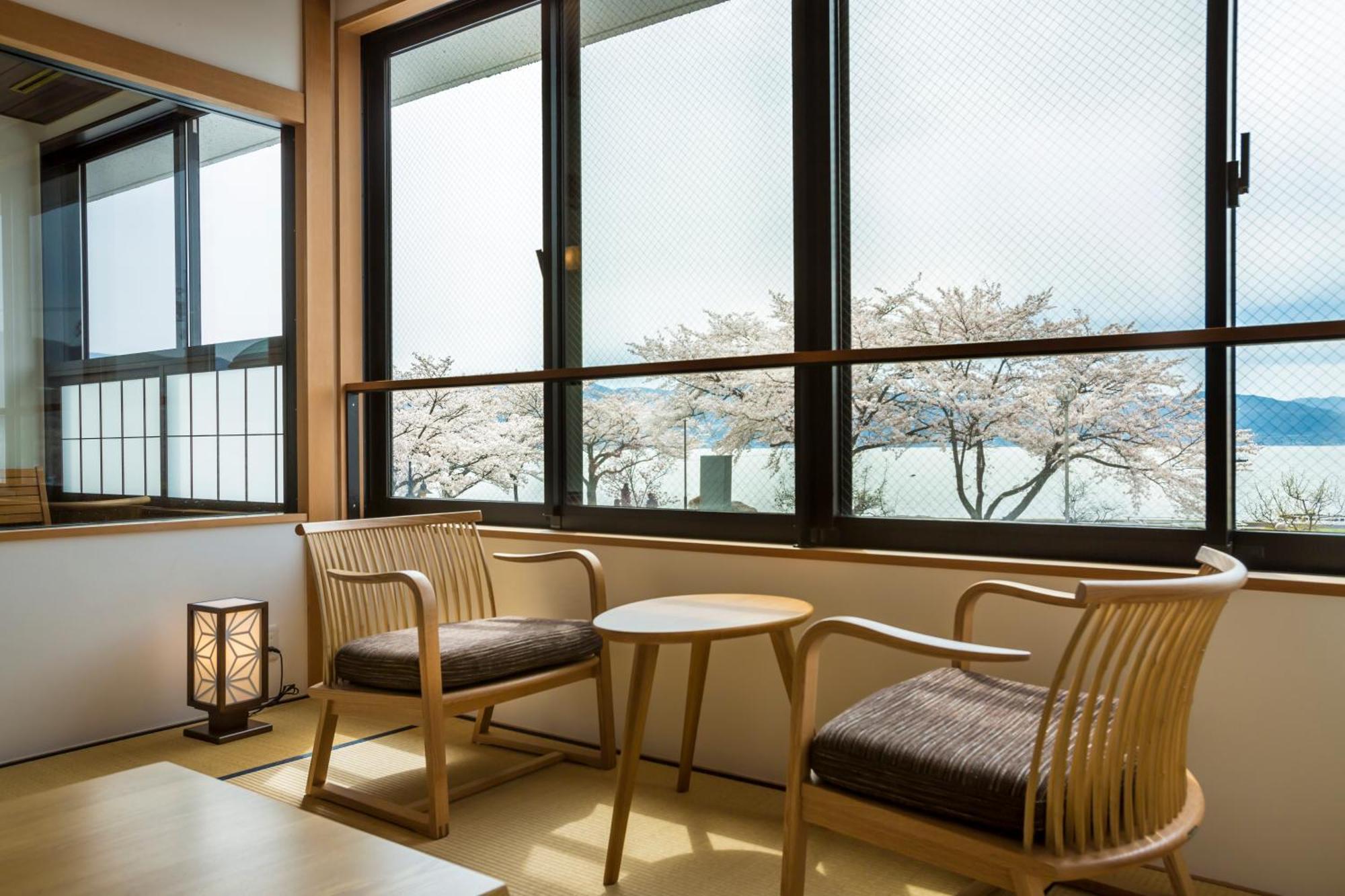 Sui Suwako Hotel Suwa  Buitenkant foto